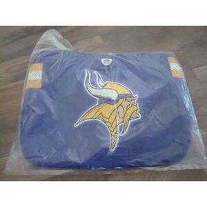 MINNESOTA VIKINGS  12X16  Game Day Purse BAG HANDBAG TOTE  DEADSTOCK  VINTAGE T7